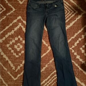 Hollister Dark Blue Boot Cut Jeans